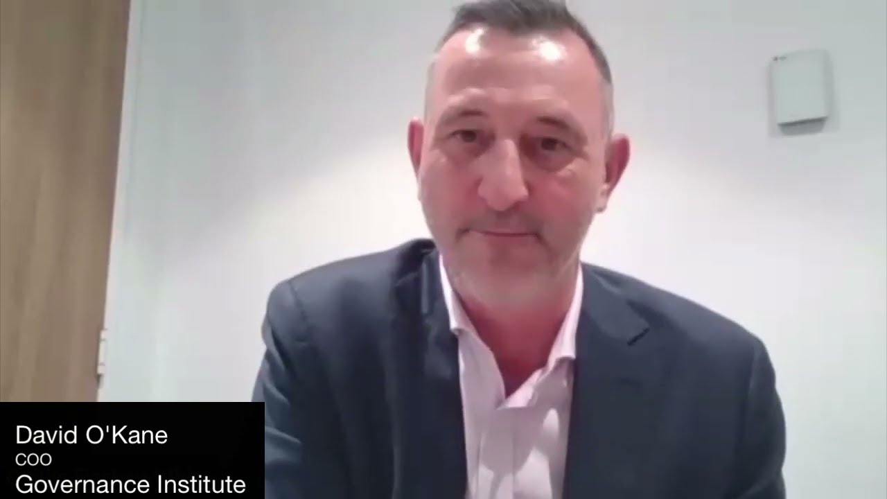 David O'Kane, Chief Operations Officer at the Governance Institute Australia