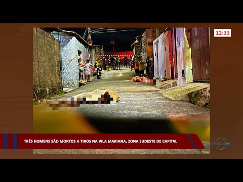 Três homens são mortos a tiros na Vila Mariana, zona sudeste de capital 24 01 2023