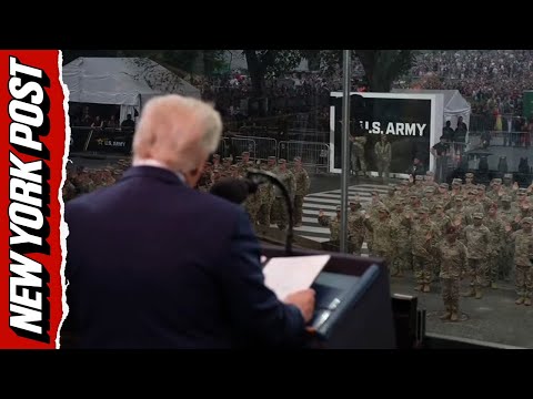 Trump leads Army swearing-in during military parade