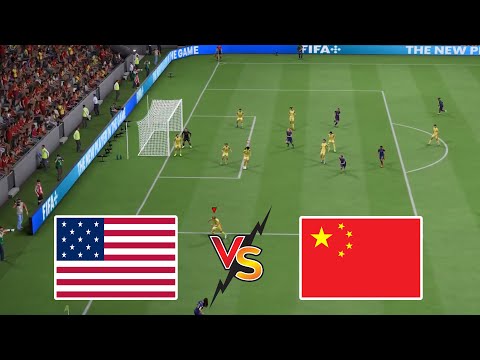 February 09, 2026 | USA WNT vs CHINA WNT – Full Intensity Women’s Football Battle | FIFA23 Gameplay