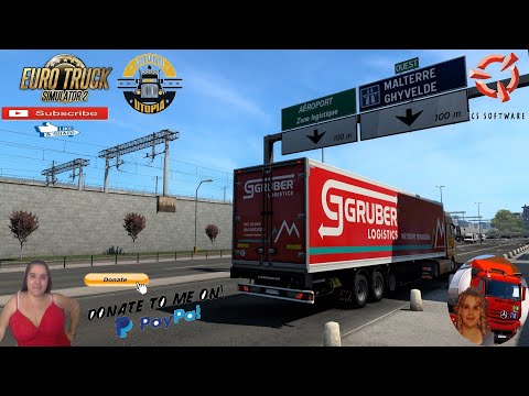 Euro Truck Simulator 2 (1.40 Beta) Grand Utopia map v1.10 by MyGodness First Look + DLC's & Mods