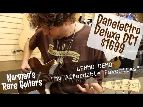LEMMO DEMO: Danelectro Deluxe DC1 for $1699 | Norman's Rare Guitars