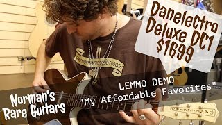 Video thumbnail for LEMMO DEMO: Danelectro Deluxe DC1 for $1699 | Norman's Rare Guitars by Normans Rare Guitars