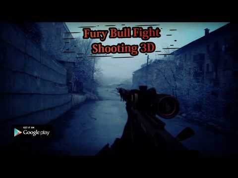 Fury Bull Fight Shooting 3D Video