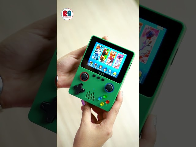 Vídeo relacionado con EleBikk Consolas Retro, X6 Retro Game Console, Soporta 11 Tipos de Emuladores, Incluyendo más de 10.000 Tipos de Juegos, Diseño de Doble Joystick 3D, Pantalla a Color Totalmente Laminada IPS HD de 3,5