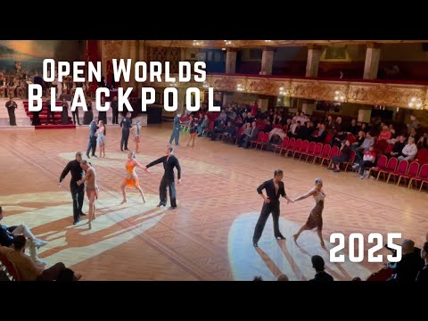 The Open Worlds Blackpool I 2025 I Final I Trophy Latin B