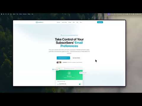 Emailpref Walkthrough