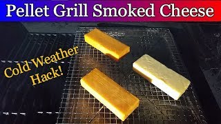 Cold Smoked Cheese in the Pitboss Pellet Grill - Cold Weather Hack