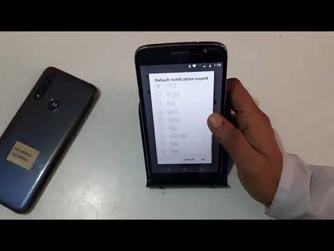 How to change notification ringtone in Motorola G5 S Plus,notification  sound change kaise karen