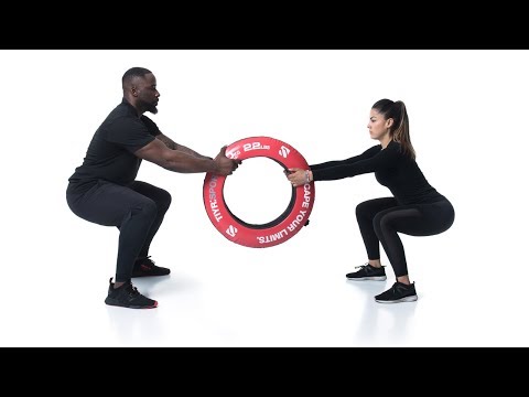 Red and black escape fitness tyre sport for gym