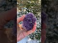 Dark Amethyst Druzy Uruguay Protection Balance Intuition 29655E