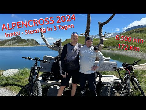 Transalp Tour 2024: Inntal - Sterzing mit EMTB in 3 Tagen (172 km / 6.500 hm)