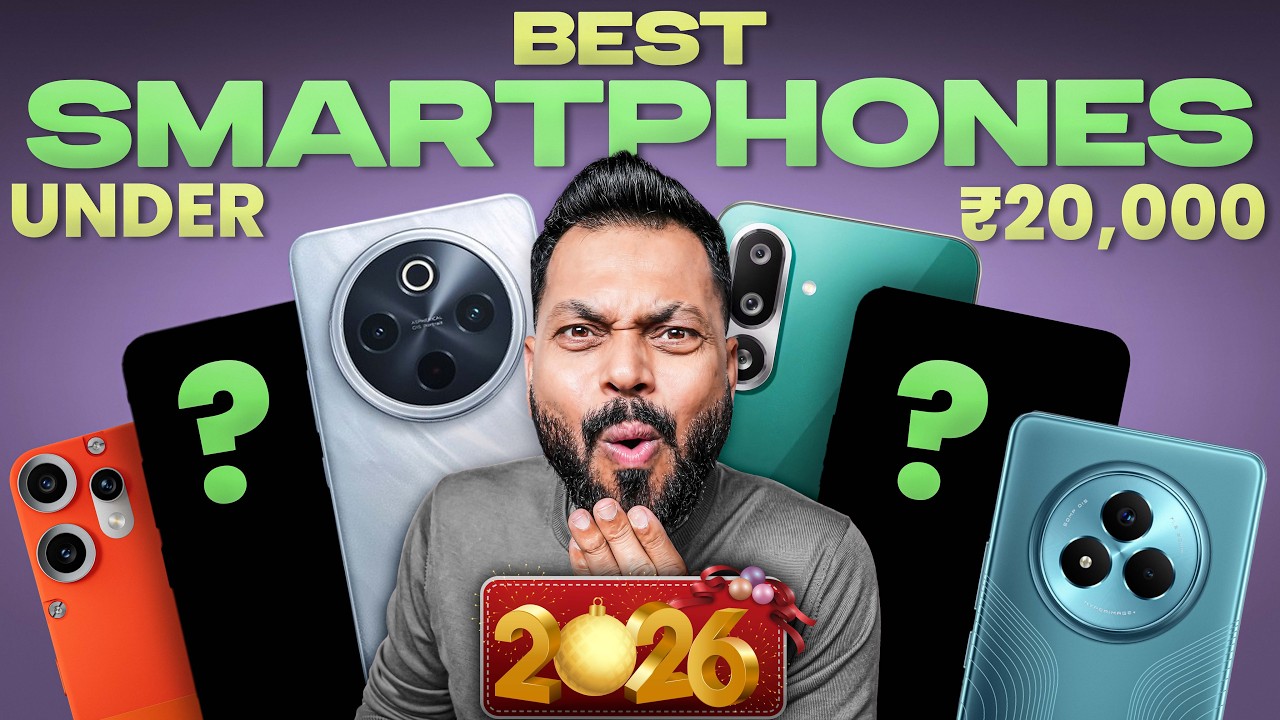 Top 5 Best Smartphones Under ₹20000 Budget ⚡ January 2026