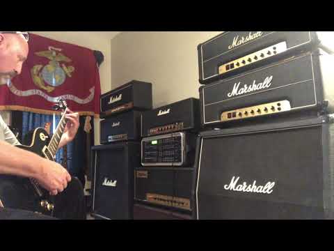 Marshall JMP Modded Marshall Hopkins Pandora High Gain 1998 Black / Gold image 9