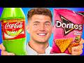 Tasting Rare Snacks And Drinks