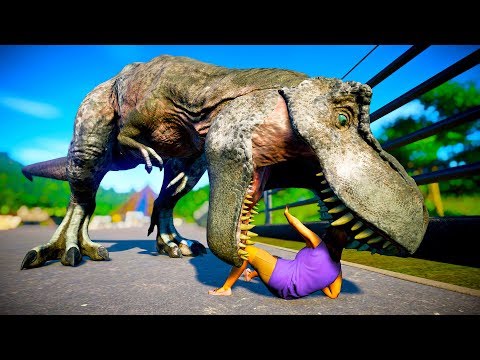 🌍 Jurassic World Evolution - T-Rex Vs Spinosaurus,Indominus Rex, Allosaurus (Dinosaurs BAttle)