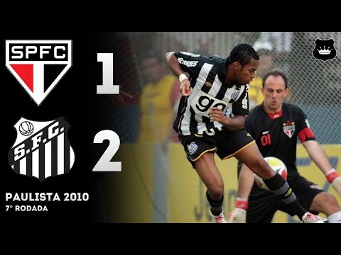 (ROBINHO'S RETURN AND AN UNFORGETTABLE MEETING OF GENERATIONS) São Paulo 1x2 Santos - Paulistão 2010