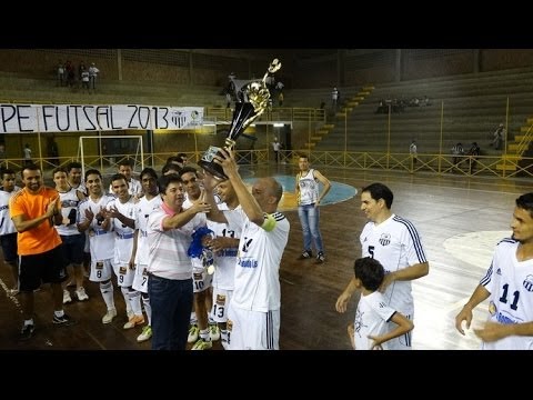 Central - Campeão da Copa Pernambuco de Futsal de 2014 - Central de Caruaru 4x0 Tigre