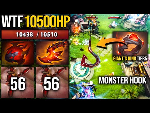 WHAT A MONSTER HOOK - GIANT'S RING TIER5 | WTF 10500HP PUDGE!!  Pudge Official