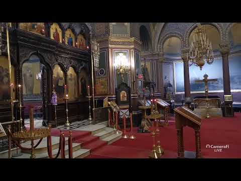 Cathédrale Saint Alexandre Nevsky na transmissão de Paris