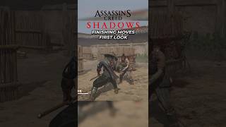 A first look at some of the finishing moves in Assassin’s Creed Shadows! #assassinscreedshadows