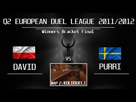 Quake2 EDL #10 WB FINAL | David vs PURRI - 2nd map koldduel1