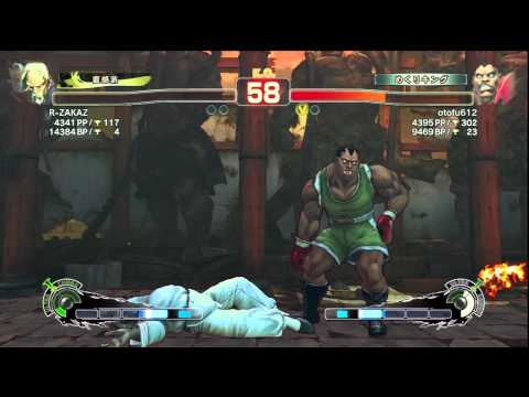 R-ZAKAZ (Gen) Vs otofu612 (Boxer) PS3 SSF4AE Ranked Match