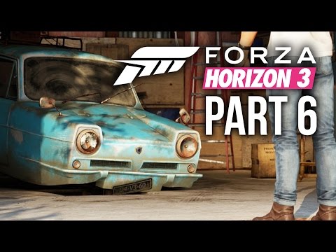 Forza Horizon 3 Gameplay Walkthrough Part 6 - TWO BARN FINDS & CRAZY JUMP (Full Game)