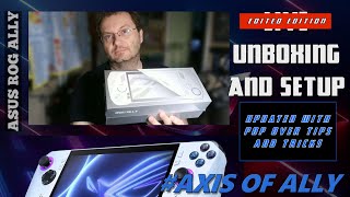Asus Ally: Live Unboxing and FULL Setup (Trimmed and Edited Edition)