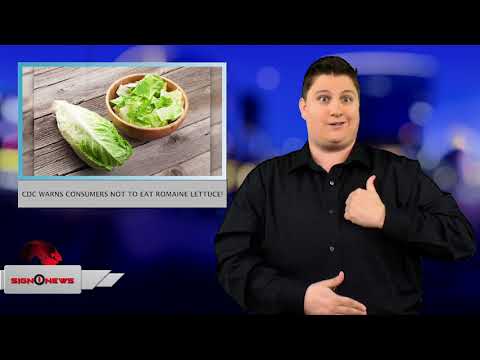 CDC warns consumers not to eat romaine lettuce! (ASL - 11.20.18)