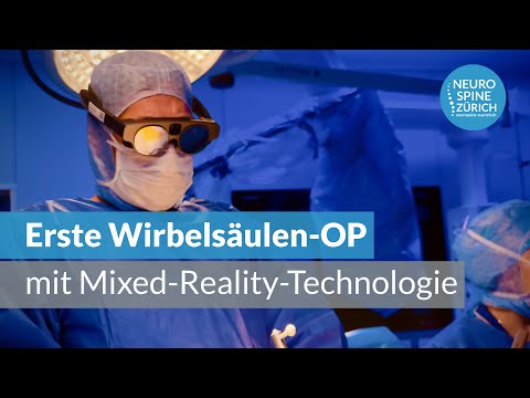 Erste Wirbelsäulen-OP mit Mixed-Reality-Technologie
