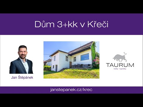 Prodej domu 3+kk s velkou zahradou, Křeč 98