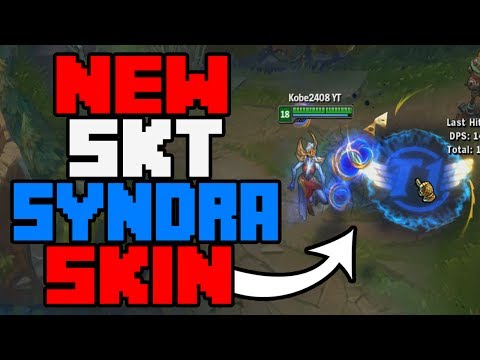 NEW SYNDRA SKT T1 2016 WORLDS SKIN | League of Legends 2017 | 2016 WORLDS SKT SKIN
