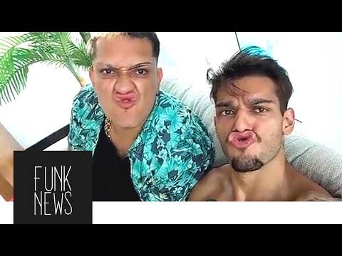 Lucas Lucco Grava video clipe com MC Bin Laden