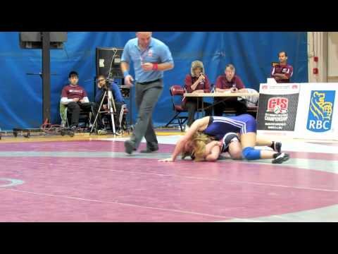 2012 OUA Championships: 55 kg Final Diana Ford vs. Brianne Barry