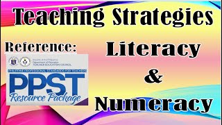 Literacy & Numeracy Strategies
