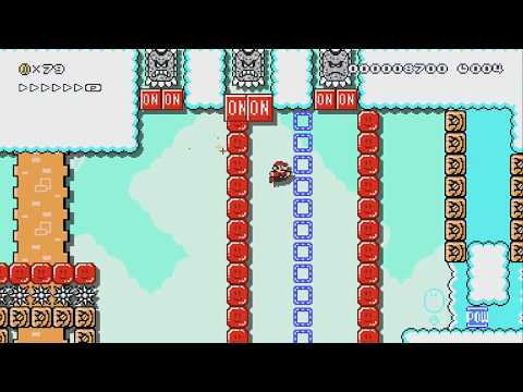 3 skin sky speed run!!!　【20sec】 by らぁめん(1st) - Super Mario Maker 2 - No Commentary 1by