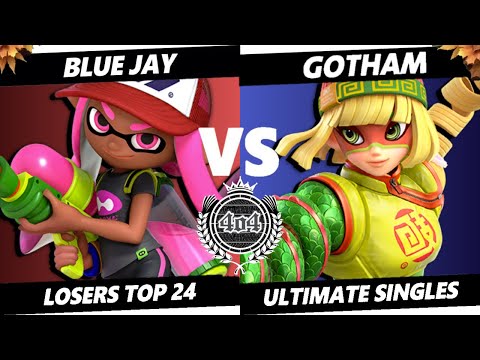 4o4 Smash Night 35 - Blue Jay (Inkling) vs EVC| Gotham (Min Min) - Losers Round 5