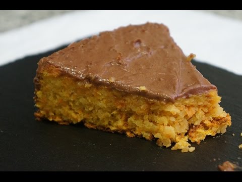 Tarta de zanahoria y almendras