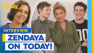 Zendaya and stars of Challengers catch up with Today | Today Show Australia