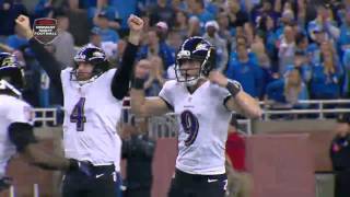 Justin Tucker Sings Ave Maria During Slow Motion Field Goal
