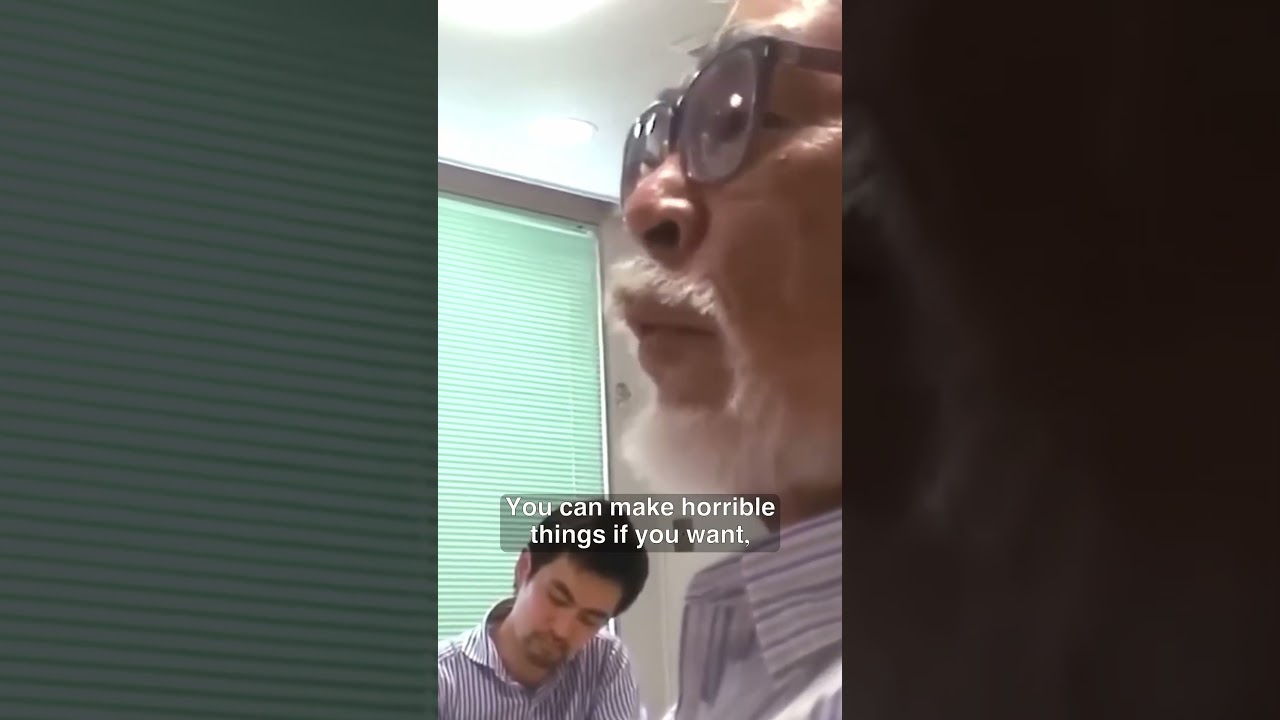 Miyazaki on AI “Art”