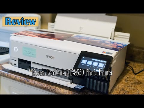 Epson EcoTank ET-8550 Photo Printer Review - Watch Before You Buy!