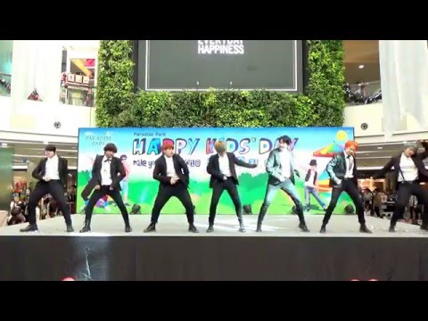 160110 [Wide] Red Bullet cover BTS - Boyz with Fun + I NEED U + RUN @Paradise Park 2016 (Final)