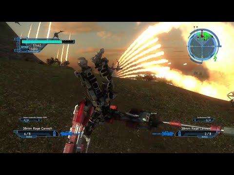 EDF Earth Defense Force 5 DLC 1 M 13 Engage Aliens 3 - 38mm - Fencer Inferno
