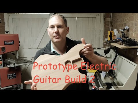 Prototype Electric Guitar Build 2 - Body Stage 1