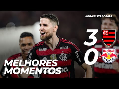 FLAMENGO 3 X 0 BRAGANTINO | MELHORES MOMENTOS | BRASILEIRÃO (22/11/25)