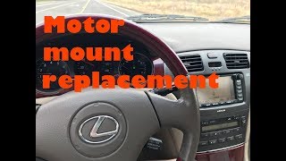 Lexus es300 motor mount replacement