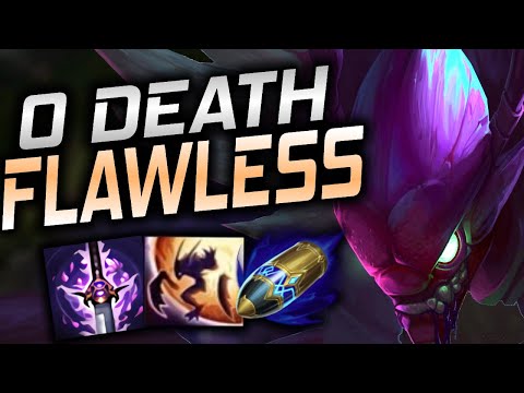 This is what a perfect Kha'Zix game looks like.