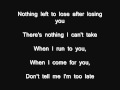 Enrique Iglesias - Maybe Lyrics